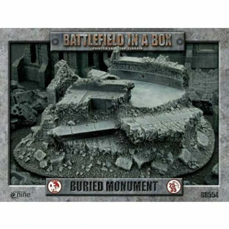 BATTLEFIELD IN A BOX BURRIED MONUMENT NEW - Tistaminis