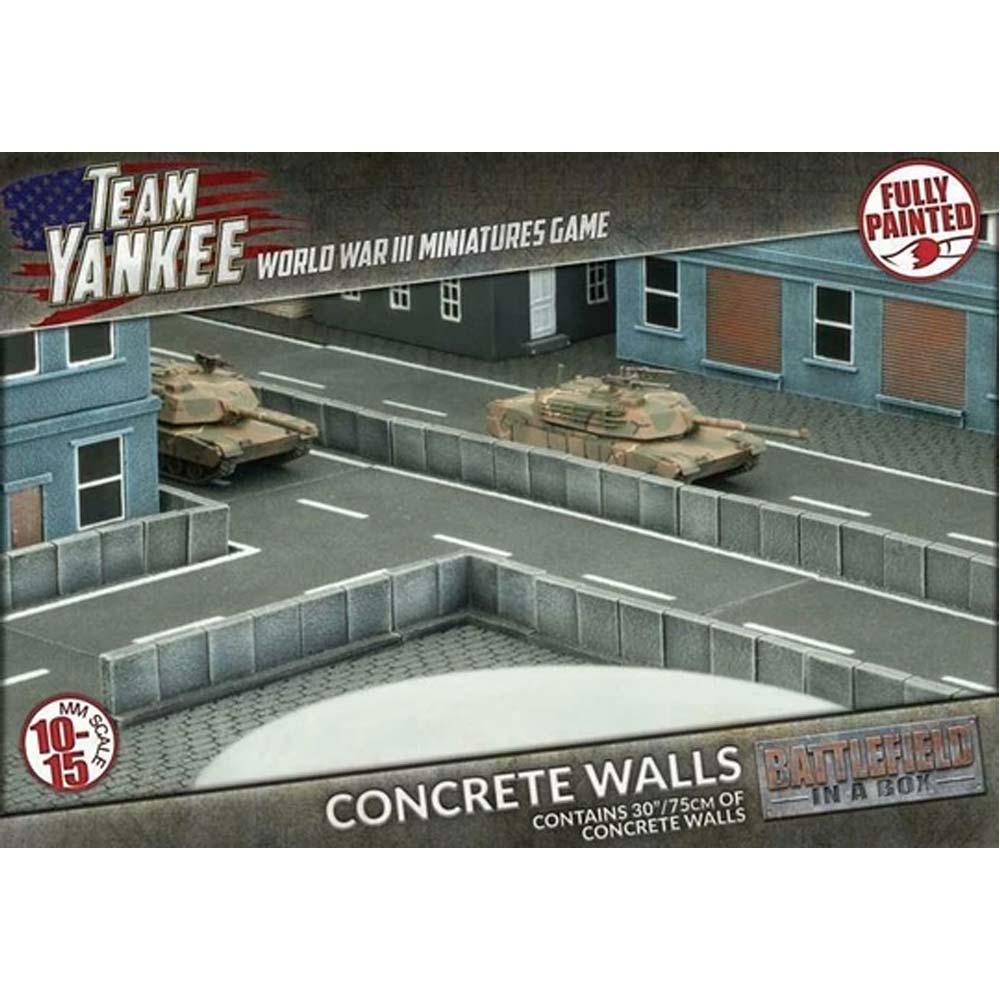 BATTLEFIELD IN A BOX CONCRETE WALLS NEW - Tistaminis