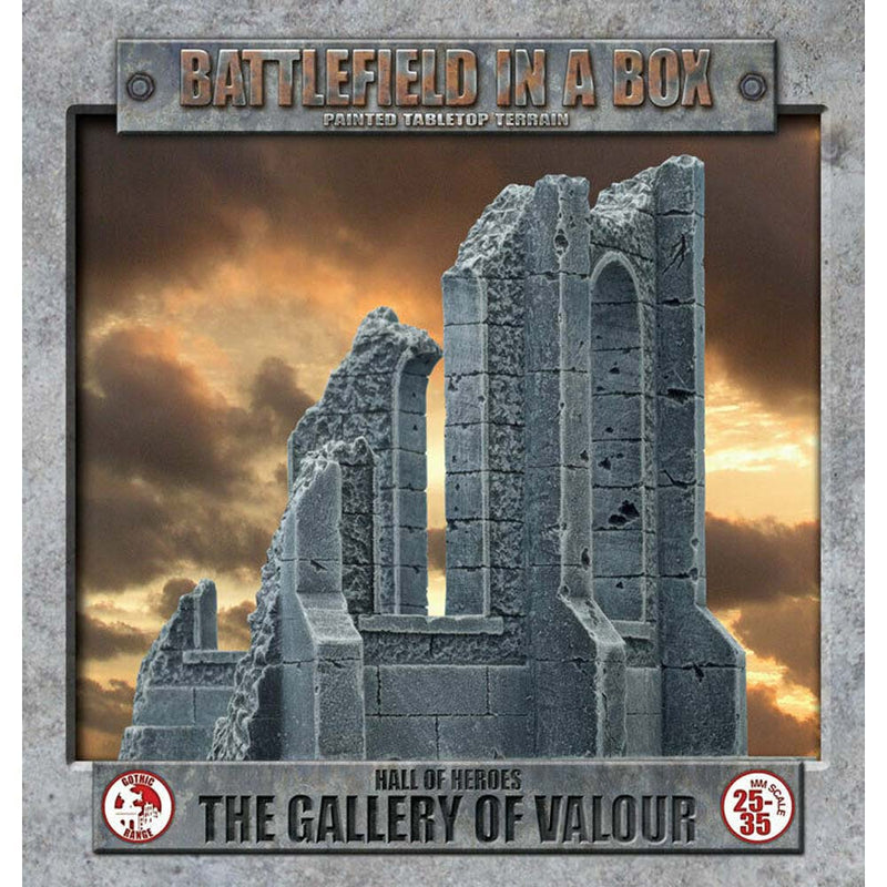 BATTLEFIELD IN A BOX GOTHIC BATTLEFIELDS - GALLERY OF VALOUR (X1) - 30MM NEW - Tistaminis