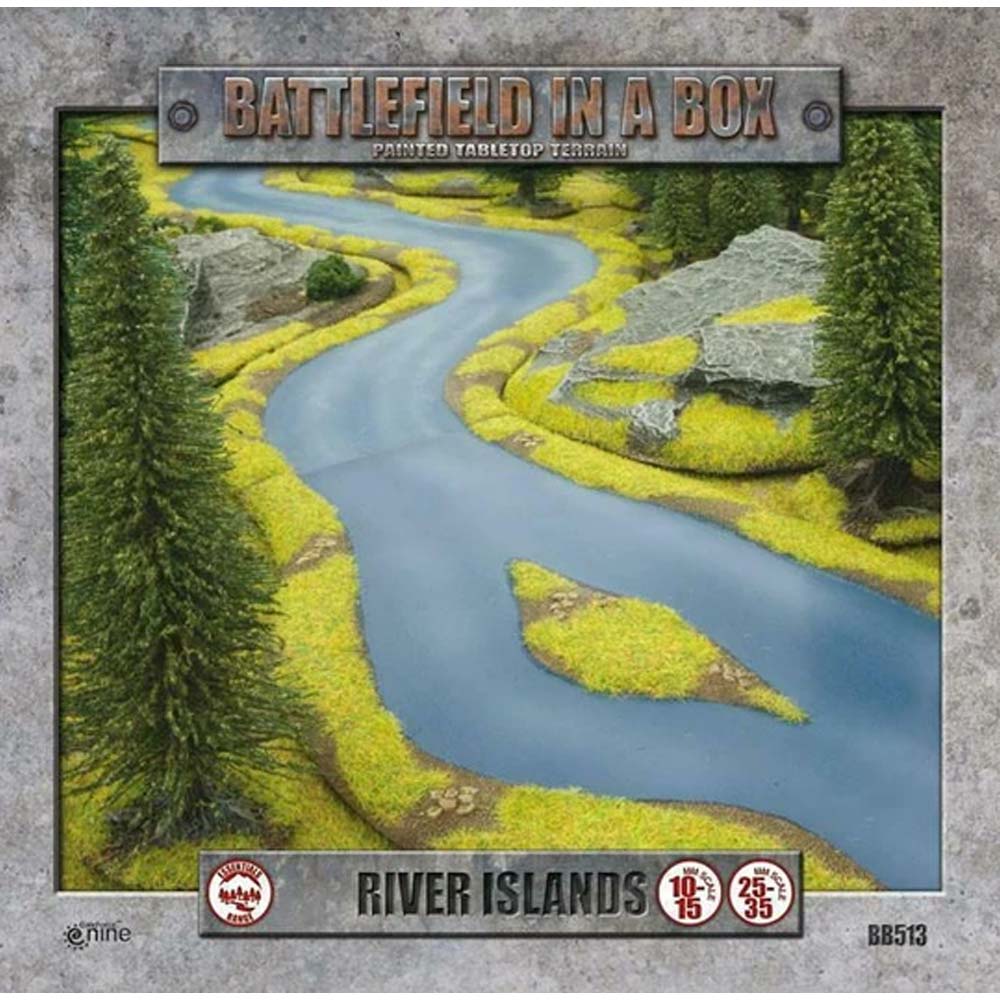BATTLEFIELD IN A BOX RIVER ISLANDS NEW - Tistaminis