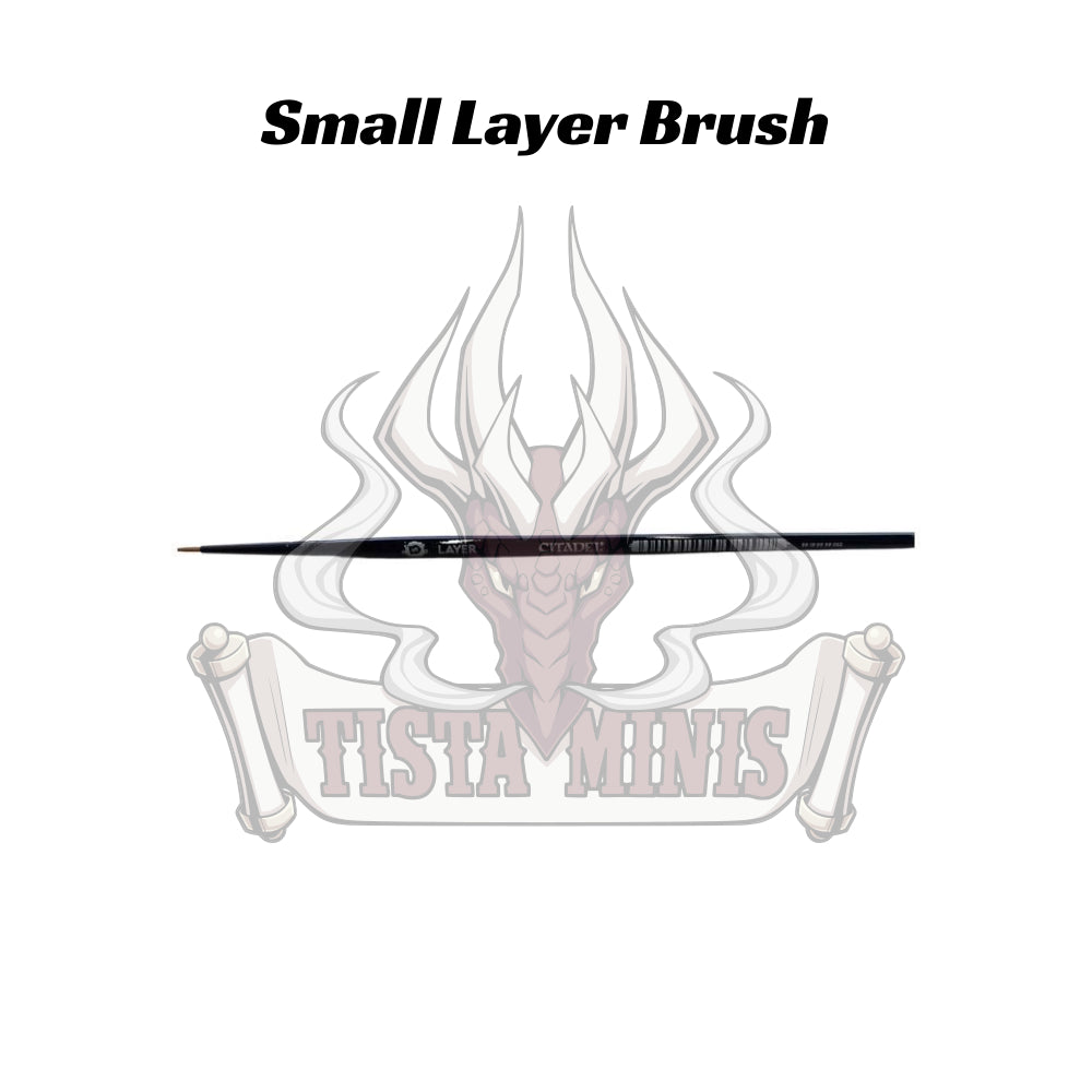 Warhammer Citadel Paint Brush Small Layer Brush New - Tistaminis