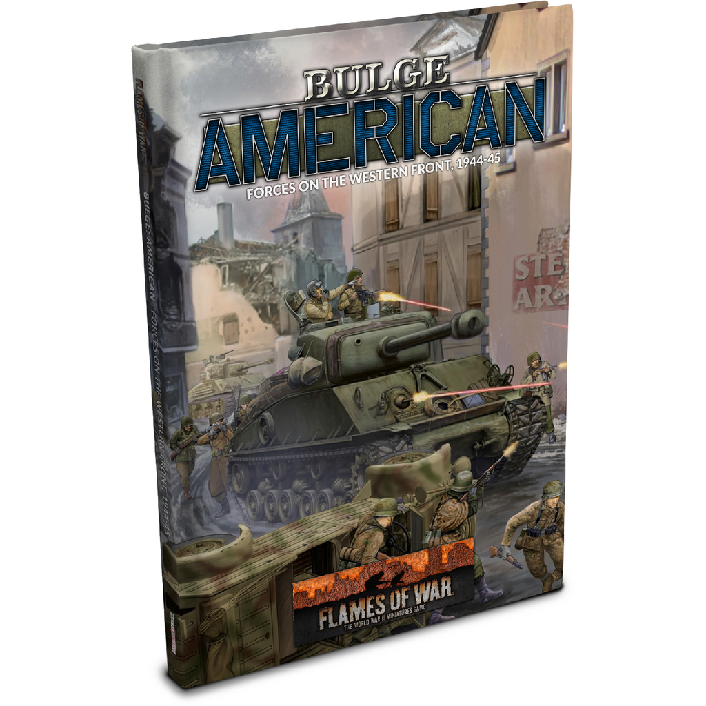 Flames of War America Bulge: American (LW 100p A4 HB) Nov 6 PreOrder - Tistaminis
