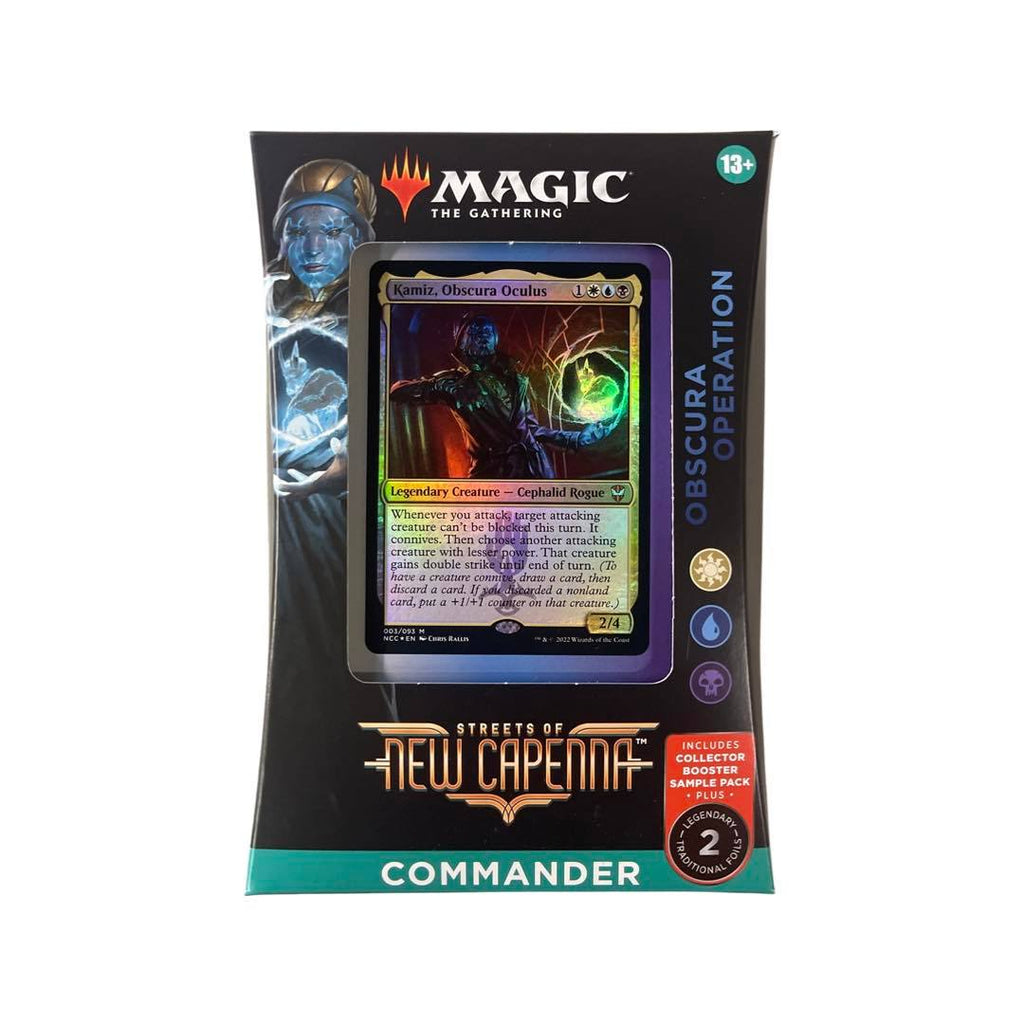 Magic the Gathering STREETS OF NEW CAPENNA COMMANDER DECK - OBSCURA OPERATION - Tistaminis