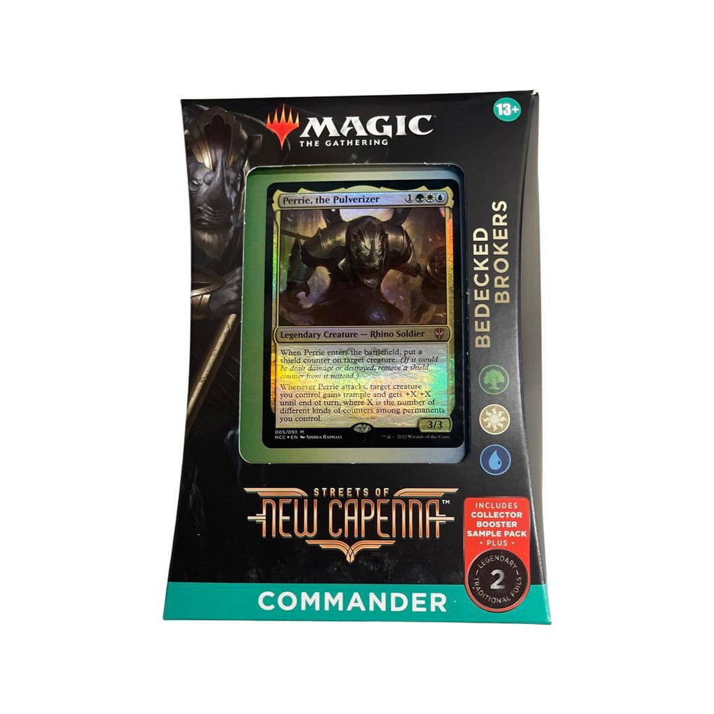 Magic the Gathering STREETS OF NEW CAPENNA COMMANDER DECK - BEDECKED BROKERS - Tistaminis