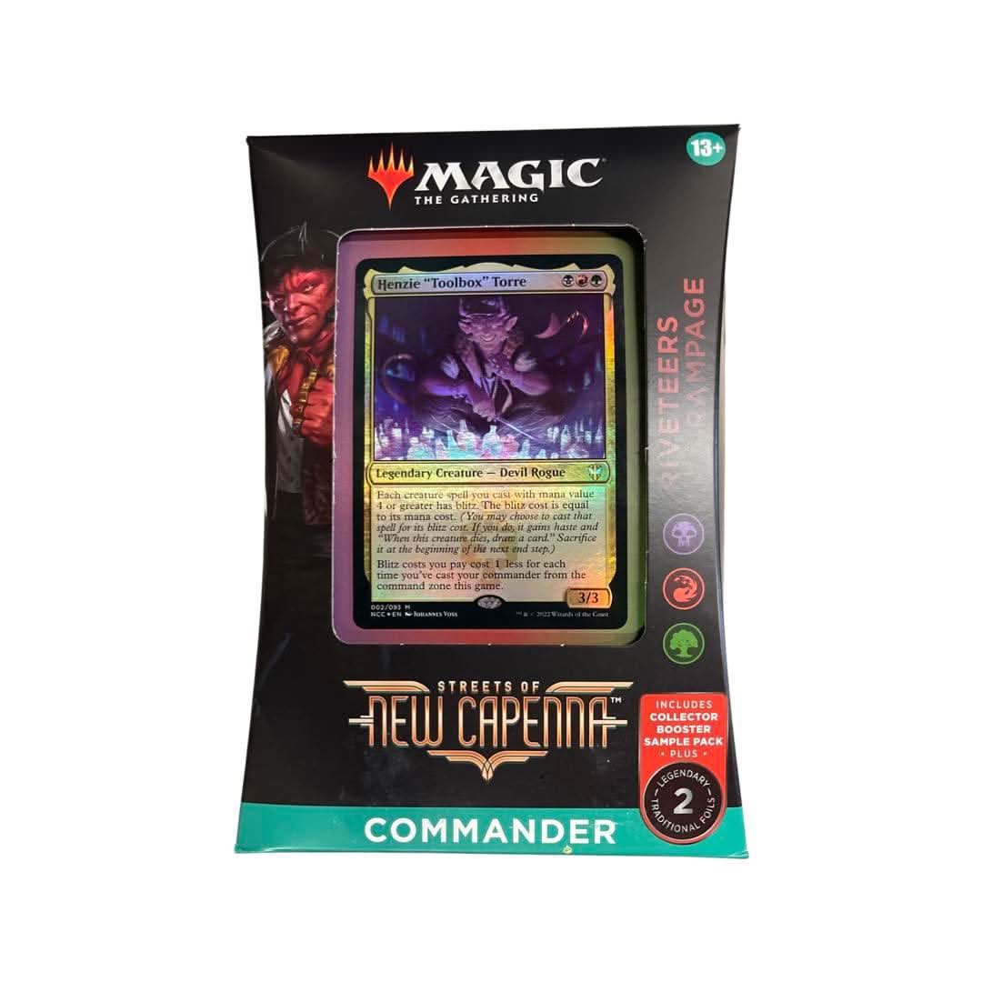 Magic the Gathering STREETS OF NEW CAPENNA COMMANDER DECK - RIVETEERS
