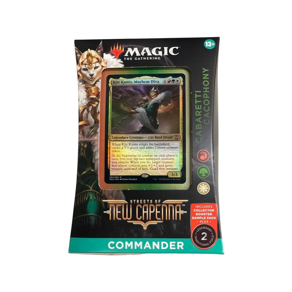 Magic the Gathering STREETS OF NEW CAPENNA COMMANDER DECK - CABARETTI CACOPHONY - Tistaminis