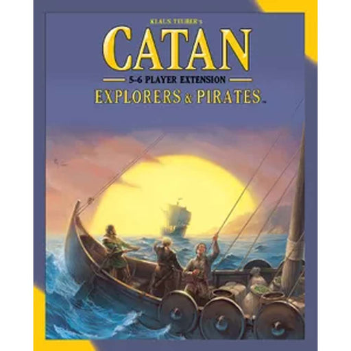 CATAN 4TH ED EXPLORERS PIRATES 5-6 PLAYER - Tistaminis