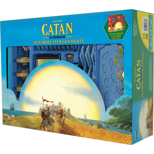 CATAN EXP: SEAFARERS AND CITIES & KNIGHTS - 3D EDITION New - Tistaminis