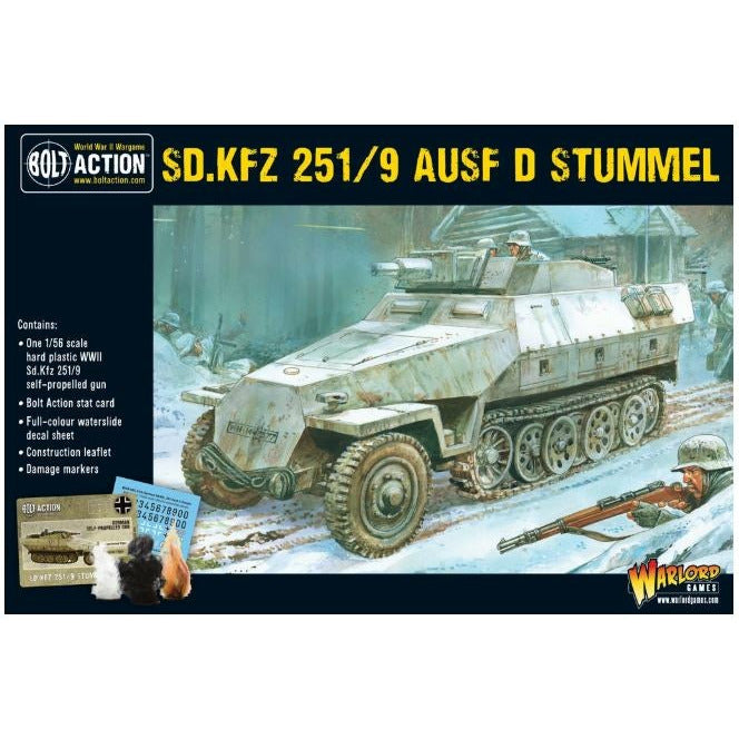 Bolt Action SD.KFZ 251/9 AUSF D Stummel New | TISTAMINIS