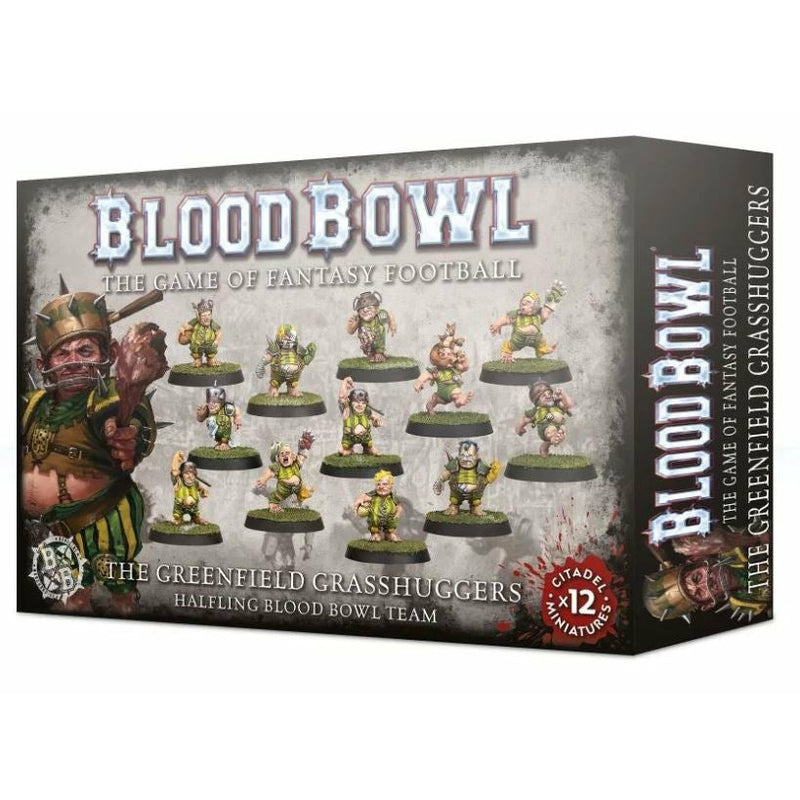 Warhammer Bloodbowl Halfling Team: The Greenfield Grasshuggers NEW | TISTAMINIS