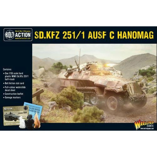 Bolt Action SD.KFZ 251/1 AUSF C Hanomag New | TISTAMINIS
