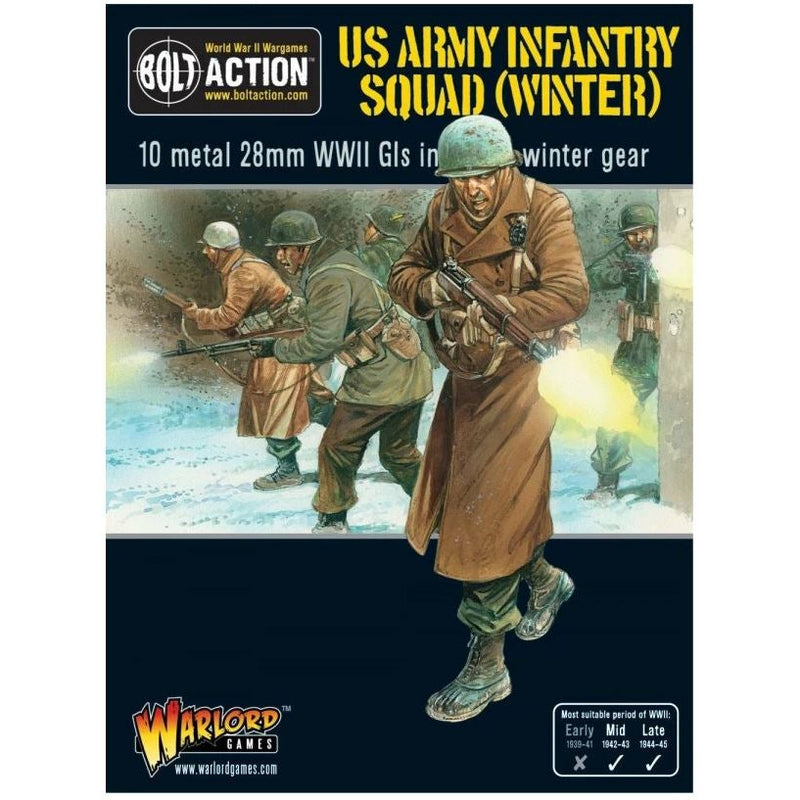 Bolt Action US Army Infantry Squad (winter) New | TISTAMINIS
