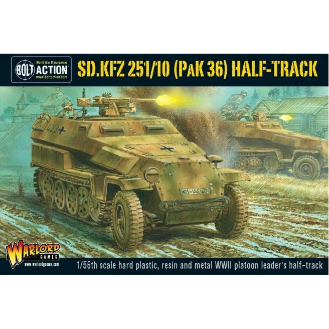 Bolt Action SD.KFZ 251/10 (PaK36) Half-Track New - Tistaminis