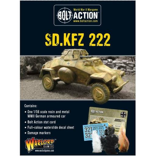 Bolt Action SD.KFZ 222 New | TISTAMINIS