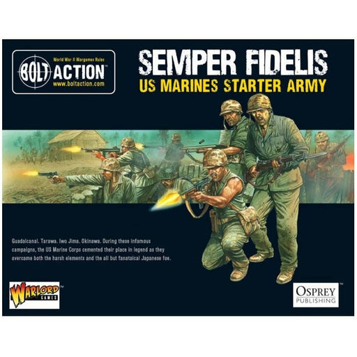 Bolt Action Semper Fidelis US Marines Starter Army New | TISTAMINIS