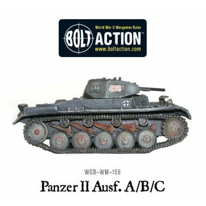 Bolt Action Panzer II Ausf. A/B/C New | TISTAMINIS