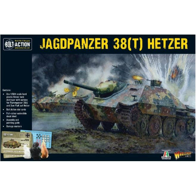 Bolt Action Jagdpanzer 38(T) Hetzer New | TISTAMINIS