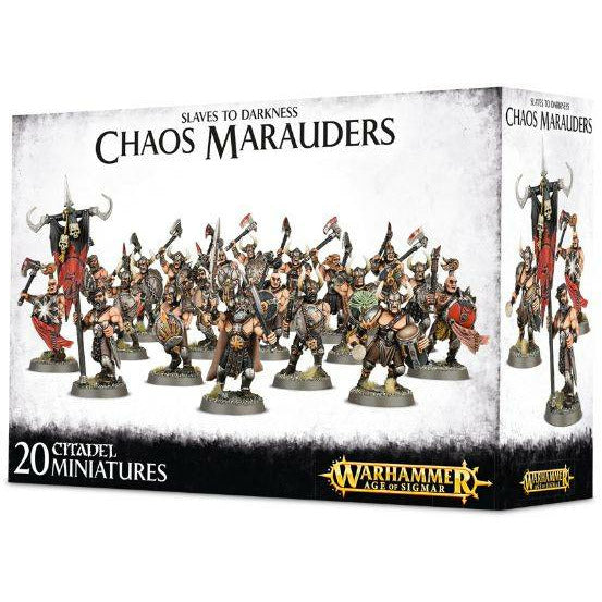 Warhammer Warriors of Chaos Chaos Marauders New - TISTA MINIS