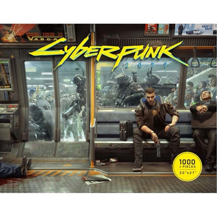 CYBERPUNK 2077 METRO LIFE 1000PC PUZZLE New - Tistaminis