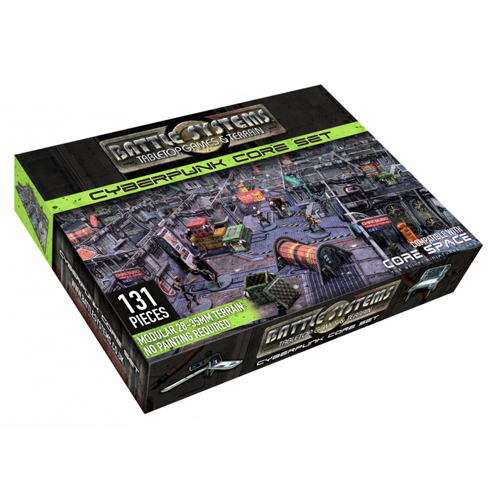 Battle Systems Terrain - Cyberpunk Core Set New - Tistaminis