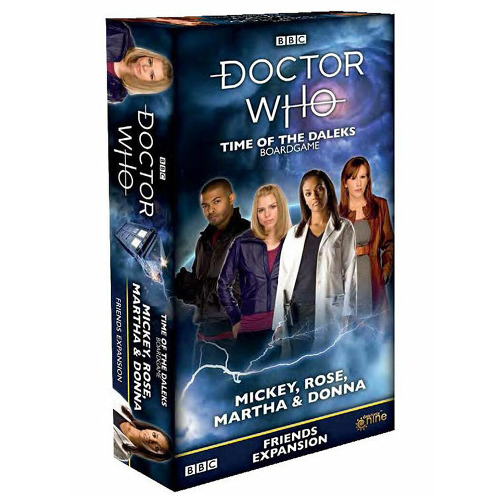 DOCTOR WHO TIME OF THE DALEKS EXPANSION COMPANIONS SET 2 BOARD GAME NEW - Tistaminis