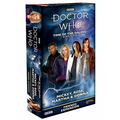 DOCTOR WHO TIME OF THE DALEKS EXPANSION COMPANIONS SET 2 BOARD GAME NEW - Tistaminis