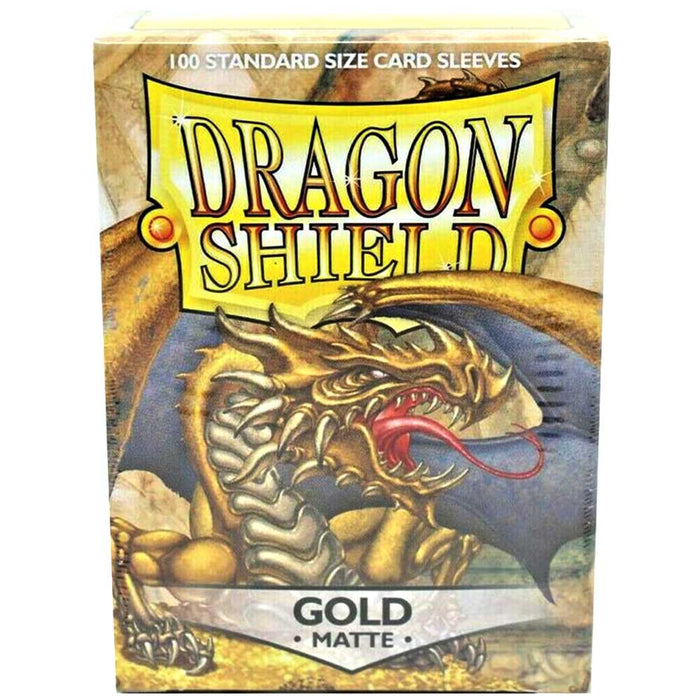 DRAGON SHIELD GOLD MATTE NEW - Tistaminis