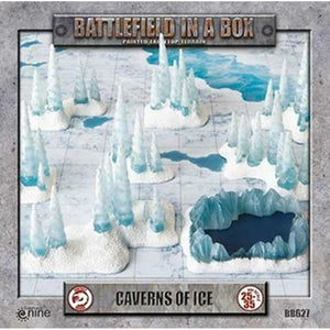 DUNGEONS AND DRAGONS CAVERNS OF ICE ENCOUNTER TERRAIN (30MM) NEW - Tistaminis