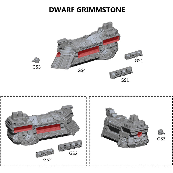 Mantic Games Armada: Dwarf Starter Fleet New - Tistaminis