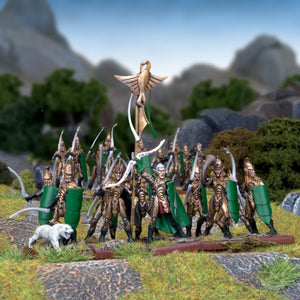 Kings of War - Elf Bowmen Regiment New - Tistaminis