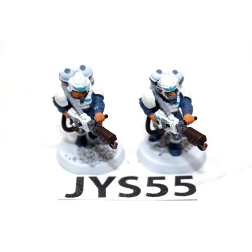 Warhammer Imperial Guard Guardsmen With Flamers - JYS55 - Tistaminis