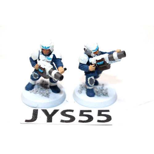 Warhammer Imperial Guard Guardsmen With Gernade Launchers - JYS55 - Tistaminis