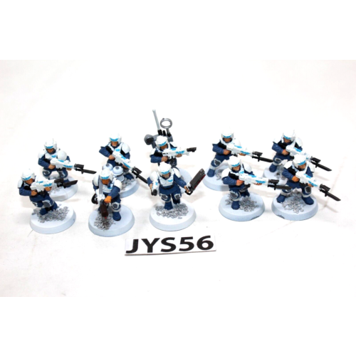 Warhammer Imperial Guard Shock Trooper Squad With Flamer - JYS56 - Tistaminis