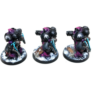 Warhammer Space Marines Agressors With Flamers Well painted - A27 - Tistaminis