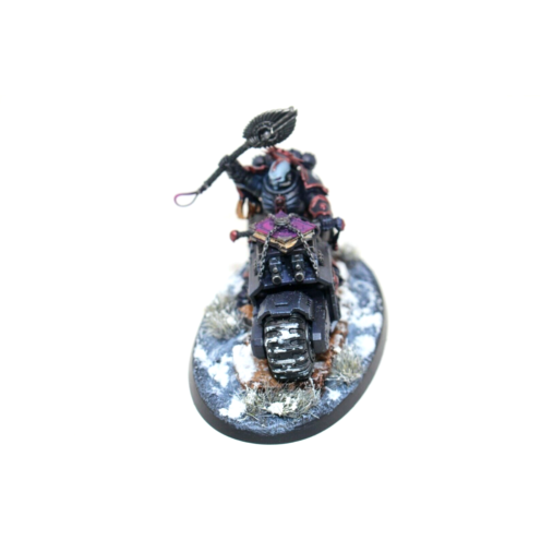 Warhammer Space Marines Chaplain On Bike Well Painted - A27 - Tistaminis