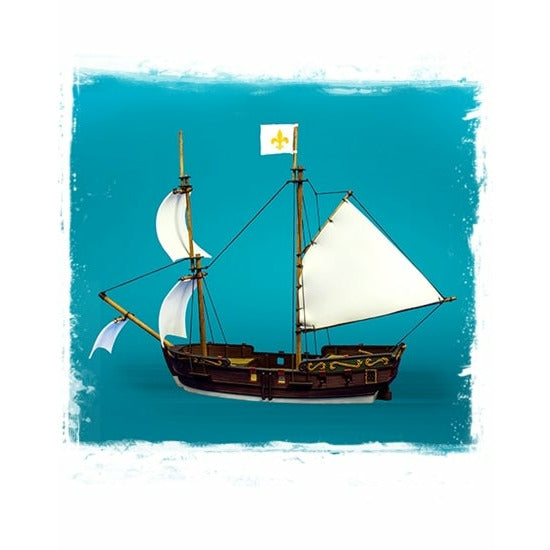 Blood & Plunder Brigantine Ship New - TISTA MINIS