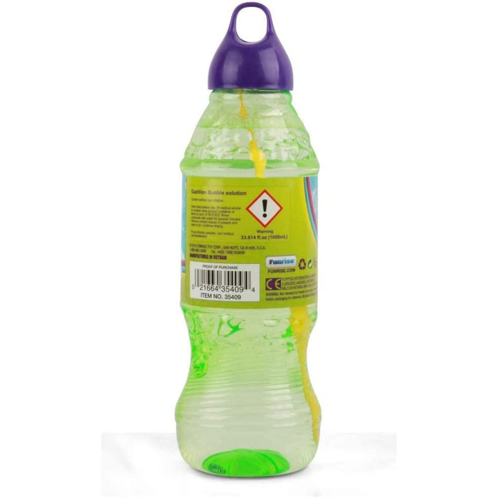 Gazillion Premium 1 Liter Bubbles Soap Solution Bottle Refill for Blower Toy Kid - Tistaminis