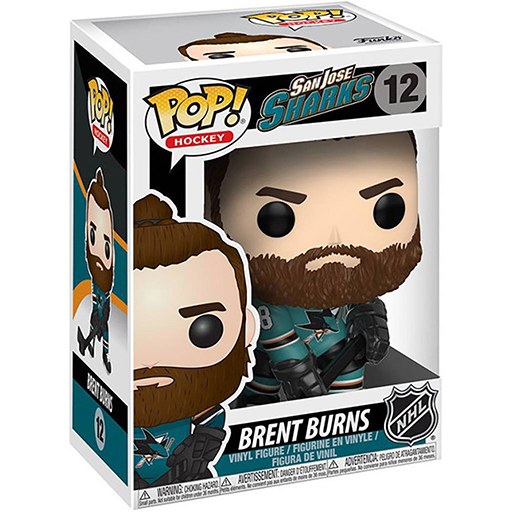 Funko POP! POP NHL SHARKS BRENT BURNS (HOME) #12 New - Tistaminis