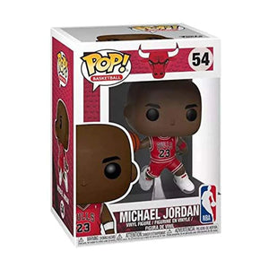 FUNKO POP! NBA MICHAEL JORDAN (BULLS RED JERSEY) #54 NEW - Tistaminis