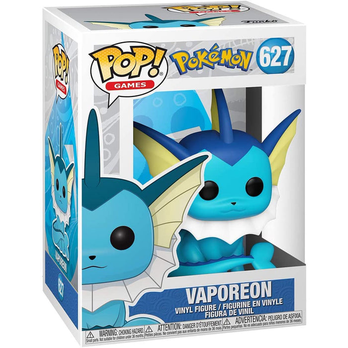 FUNKO POP! POKEMON VAPOREON #627 NEW - Tistaminis