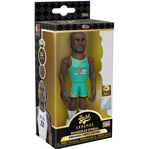 GOLD 5" NBA LEGENDS SHAQUILLE ONEAL (MAGIC) CHASE - Tistaminis