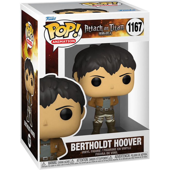 FUNKO POP ANIME ATTACK ON TITAN BERTHOLDT HOOVER New - Tistaminis