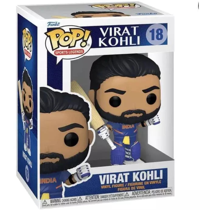 Funko POP CRICKET VIRAT KOHLI #18 New - Tistaminis