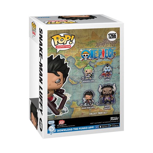 Funko POP ANIME ONE PIECE SNAKE MAN LUFFY New - Tistaminis