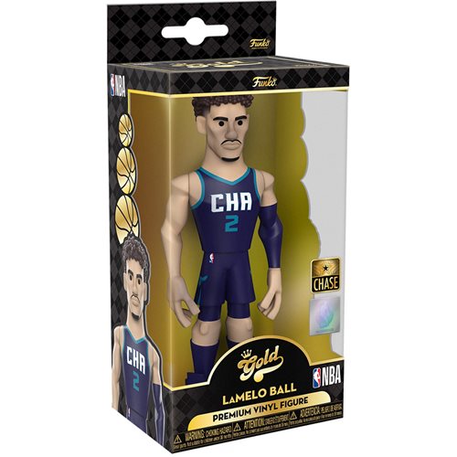 GOLD 5" NBA HORNETS LAMELO BALL (CITY ED) CHASE - Tistaminis