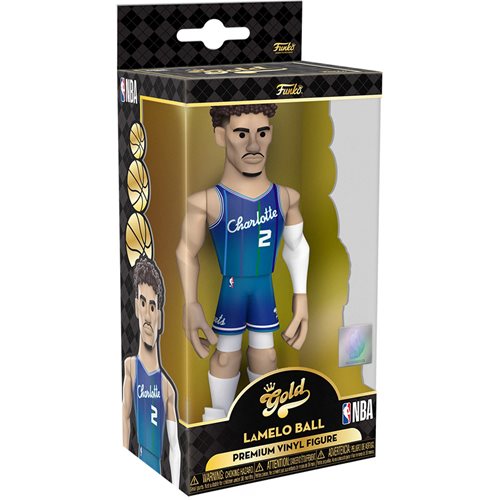 GOLD 5" NBA HORNETS LAMELO BALL (CITY ED) - Tistaminis