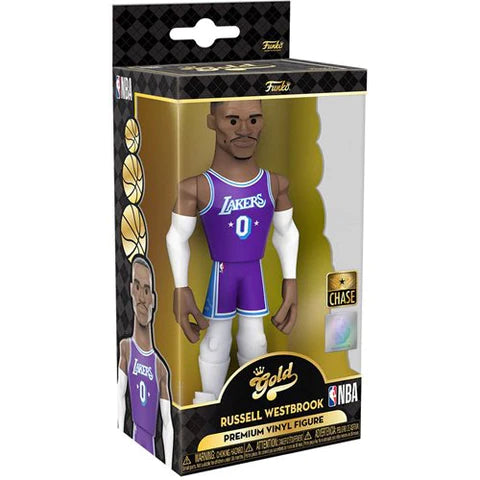 GOLD 5" NBA LAKERS RUSSEL WESTBROOK CHASE - Tistaminis