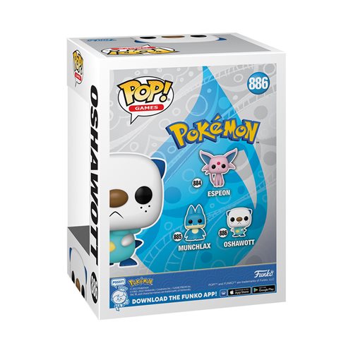 Funko POP POKEMON OSHAWOTT New - Tistaminis