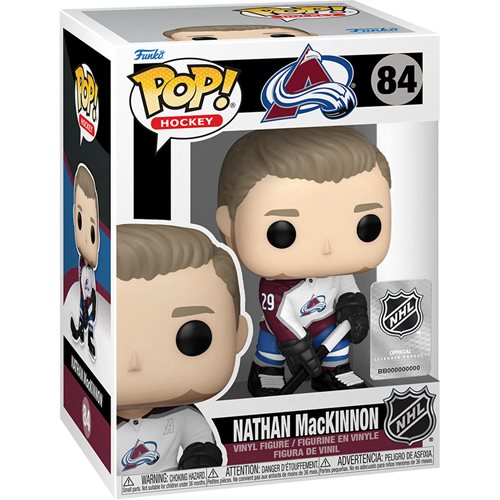 FUNKO POP NHL AVALANCHE NATHAN MACKINNON AWAY July 15 Pre-Order - Tistaminis