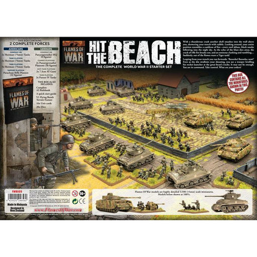 Flames Of War Hit The Beach New In Box - Tistaminis